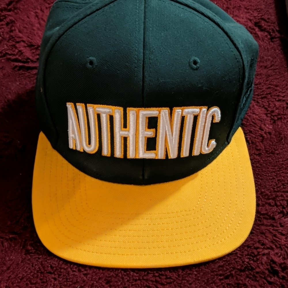 Authentic snap back hat